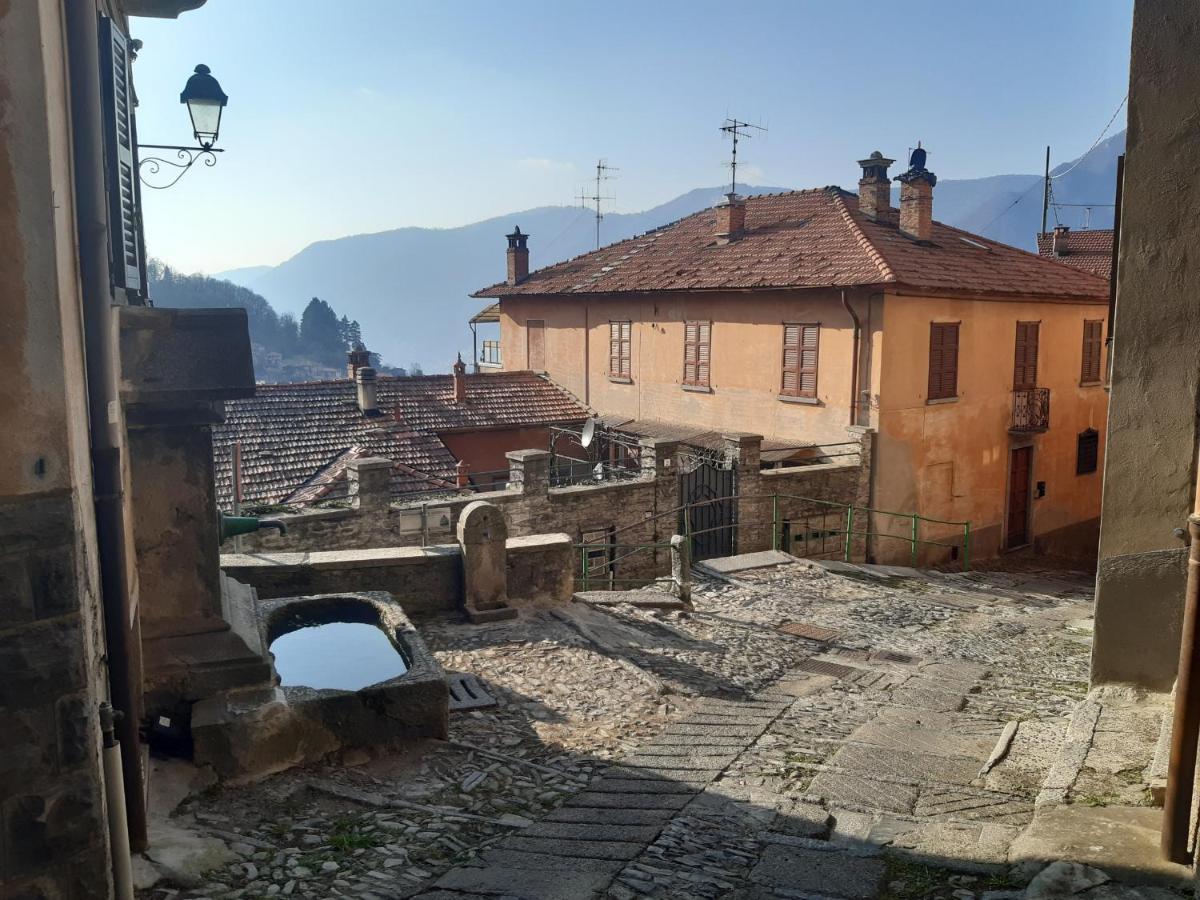 Casa Alla Fontana Faggeto Lario Exteriör bild